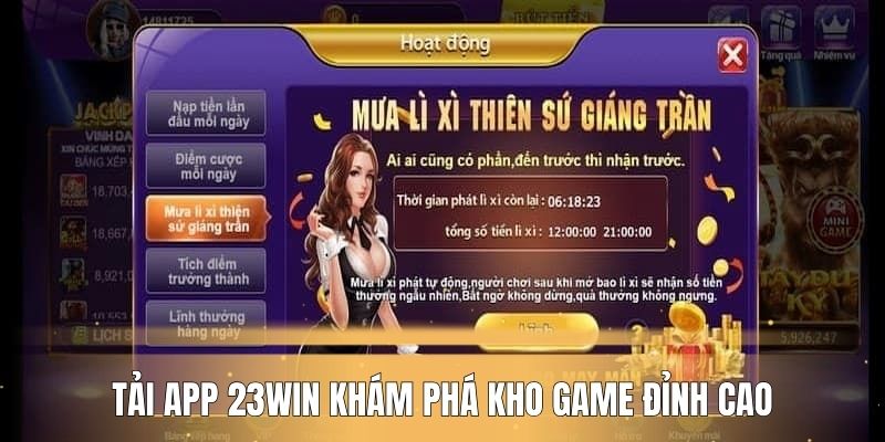 Tải app 23WIN khám phá kho game đỉnh cao
